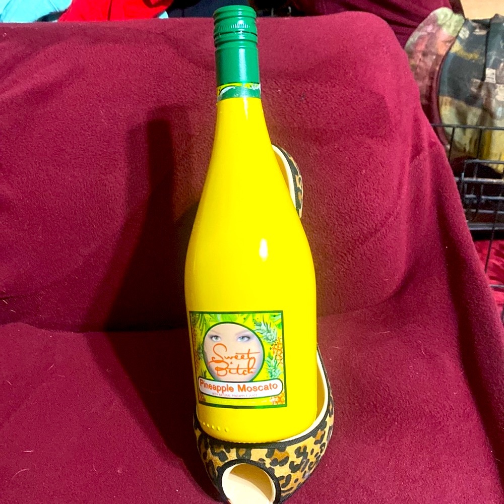 Wine holder bottle is just to for show empty bottle